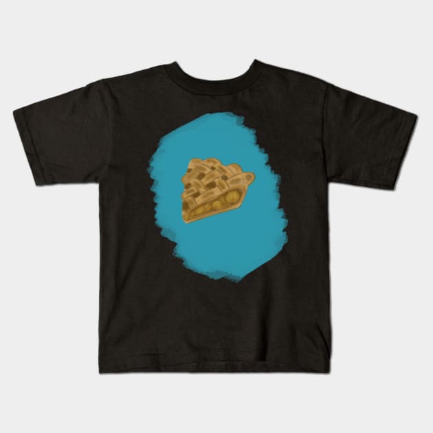 Apple Pie Kids T-Shirt by tesiamarieart